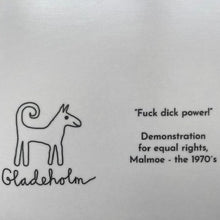 Ladda upp bild till gallerivisning, Bricka, åt helvete med kukväldet Sven-Harrys konstmuseum baksidan