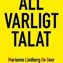 Ladda upp bild till gallerivisning, Boken "Allvarligt talat" av Lindberg De Geer
