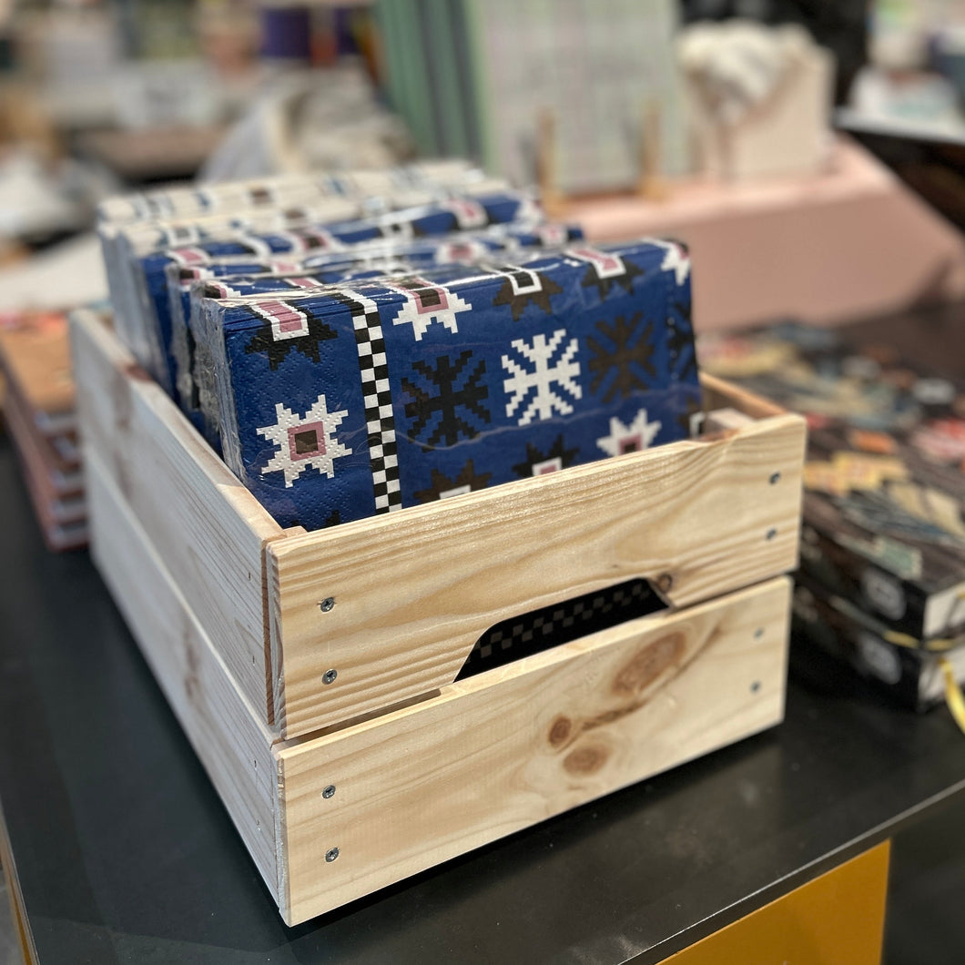 Servetter med Märta Måås Fjetterströms mönster Tockarp