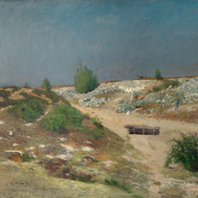 Ladda upp bild till gallerivisning, Poster &quot;Fontainbleu&quot; av Carl Fredrick Hill
