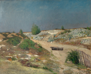 Poster "Fontainbleu" av Carl Fredrick Hill