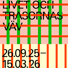 Ladda upp bild till gallerivisning, Poster till utställningen Livet och trasornas väv
