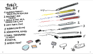 Lär dig rita-boken "I can not draw"