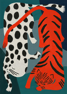 Poster, Agnes Florin Två vänner