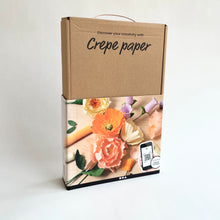 Ladda upp bild till gallerivisning, DIY - kit för pappersblommor i crepe
