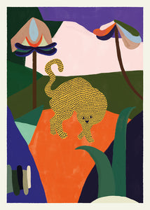 Poster, Agnes Florin Leopard